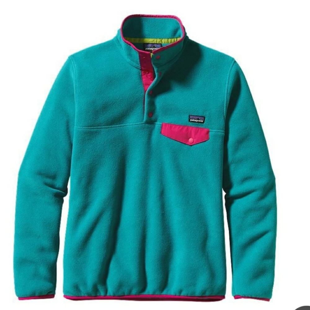 PATAGONIA SYNCHILLA Snap T Fleece Pullover Teal